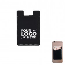 Leatherete Adhesive Cell Phone Wallet
